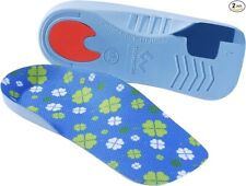 3/4 Over-Pronation Corrective Orthotic Shoe Insoles, Medium Arch Supports