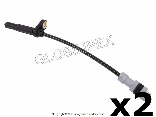 Juego de 2 sensores ABS delanteros y traseros para Porsche '05-'12 BOSCH OEM Foto 1 de 1