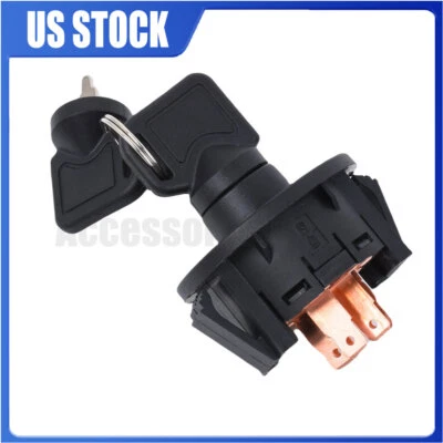 ACCESSORYSHOPUSA For Toro ZMaster TimeCutter Titan Exmark w/ 2 KEYS Ignition Switch 117-2221