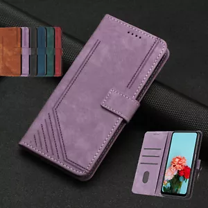 Wallet Case for Samsung Galaxy J3 J5 J7 2016 Pro 2017 Magnet Flip Leather Cover - Picture 1 of 18