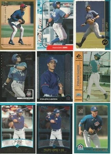 Huge 50 + different FELIPE LOPEZ cards lot 2 RC 1999 - 2011 Blue Jays Reds Nats - Picture 1 of 7
