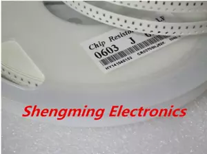 5000 piezas Resistencia SMD 0603 0 ohmios ~ 10M 1K 4.7K 4K7 10K 100K 1 10 100 220 330 ohmios - Imagen 1 de 1