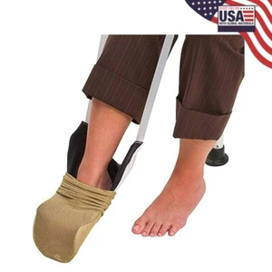 DMI Deluxe Sock Aid / Helper - Easily Pull on Socks Without Bending, Slip Res... - Picture 1 of 8
