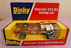 VINTAGE Dinky #226 Ferrari 312/B2 Racing Formula 1 New In Box