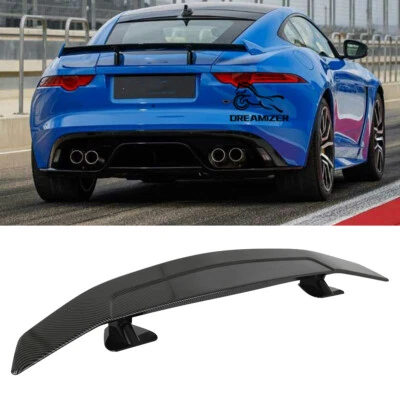 Alerón trasero de carbono para Jaguar XF XE XJ XKR XJR TIPO F 47 pulgadas labio de ala GT Foto 1 de 4
