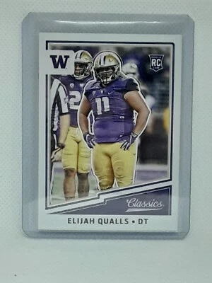 Elijah Qualls 2017 Classics Football - RC #234 - Washington Huskies - Image 1 of 2