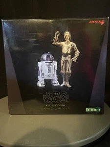 ArtFX Kotobukiya Star Wars R2-D2 and C3PO 1/10 Model Kit - Picture 1 of 5