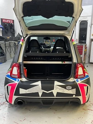 Barra baule Solo superiore 500ABARTH LNM RACING NO RETE  - Immagine 1 di 4