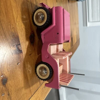 Vintage Tonka Pink Survey Jeep Blue Hawaii Elvis Presley. 1960’s. - Image 1 of 4