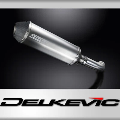 BMW F800S 2006-2011 Slip On 13.5" X-Oval Titanium Exhaust Muffler Kit - Image 1 of 4