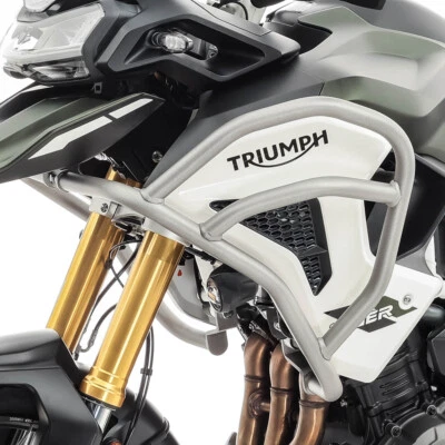 Paramotore superiore per Triumph Tiger 1200 GT / Pro 22-23 TG2 argento - Immagine 1 di 4