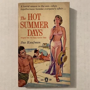 The Hot Summer Days Sue Kaufman Happy G454 Popular Giant Vintage 1960 Romance - Picture 1 of 5