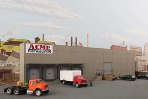 Walthers HO Scale ~ New 2025 ~ Modern Concrete Warehouse ~ Kit ~ 933-4071 - Picture 1 of 3