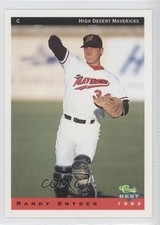 1993 Classic Best High Desert Mavericks Randall Snyder #19