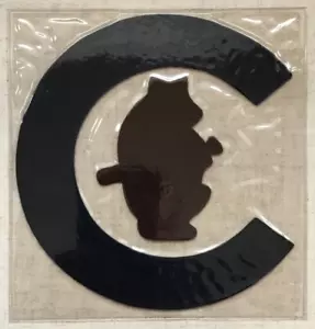 1908 CHICAGO CUBS OFFICIAL MLB BASEBALL THROWBACK TEAM LOGO PATCH WILLABEE WARD - Picture 1 of 5