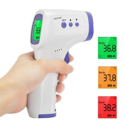 Digital Infrared Forehead Thermometer Non-contact Baby Adult LCD Temperature Gun • 13.72£