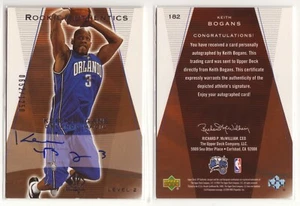 2003-04 SP Authentic Rookie Authentics /1250 Keith Bogans #182 Rookie Auto RC - Picture 1 of 1