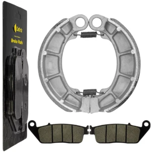 Front Brake Pads & Rear Brake Shoes for Honda VT600C Shadow 600 VLX 1994-2003 - Picture 1 of 7