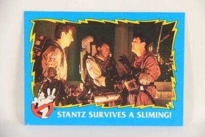 Ghostbusters II 1989 Trading Card #79 Stantz Survives A Sliming L018957 - Image 1 of 2