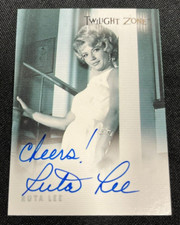 1999 Rittenhouse Twilight Zone Ruta Lee Flora A-19 Autograph Card AA