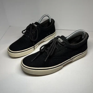 Sperry Top-Sider Herren Größe 8M Schwarz Turnschuhe Wolle Freizeitschuhe-STS19870 - Bild 1 von 10