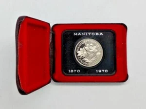 Dólar Manitoba Canadá 1870-1970 prueba como sin circular - Imagen 1 de 4