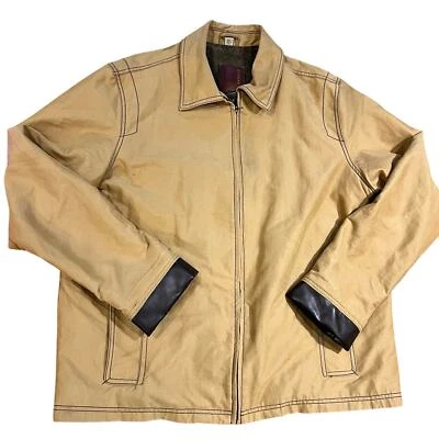 Veritical by Robert Comstock Chaqueta Cremallera Completa Para Hombre Talla XL Abrigo de Granero Abrigo Informal Foto 1 de 4