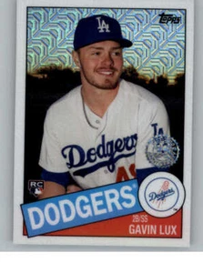2020 Topps '85 Topps Silver Pack Chrome #85C48 Gavin Lux (ref 139628) - Picture 1 of 2