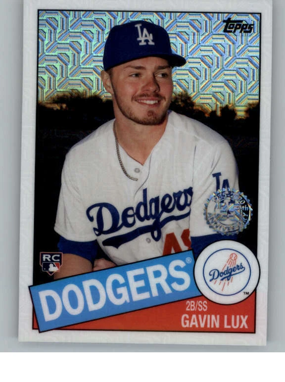 2020 Topps '85 Topps Silver Pack Chrome #85C48 Gavin Lux (ref 139628) - Image 1 of 2