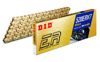 DID CHAIN 520ERV7 G&G GOLD M 104 X-RING for Suzuki GS 450 L 450 YEAR 1985 - Image 1 of 4