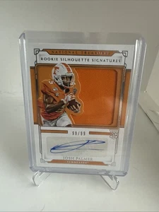 2021 National Treasures College Rookie SilhouetteSignatures #6 Josh Palmer 99/99 - Picture 1 of 2