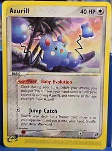 Pokemon TCG Card - Azurill - Sandstorm 31/100 Uncommon - Reverse Holo LP - Picture 1 of 2