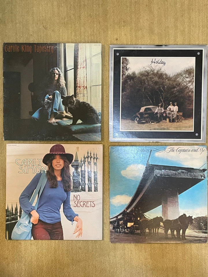 4 LP Lot Folk Rock Americana Pop Carole King Simon America Doobie Brothers - Image 1 of 1