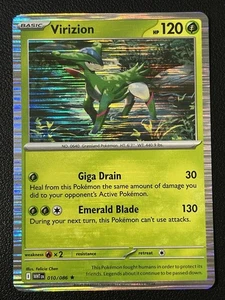 Virizion 010/086 SV: White Flare Holo Rare Pokemon TCG 🔥Store Sale 🔥 - Picture 1 of 2