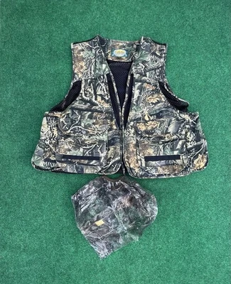 Cabelas Men's Tactical Vest Hunting, Fishing, Safari Size XL with Face Net - Image 1 of 4