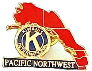 Kiwanis Inter. Anstecknadel "Pazifik Nordwesten" (Oregon nach Alaska) - Bild 1 von 2