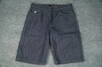 Pantalones Cortos Rocawear Para Hombre 32 Vaqueros Lavado Oscuro Sueltos Bordados Hip Hop Foto 1 de 4