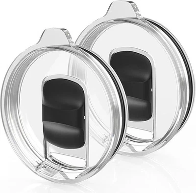 BRANDED 2 Pack Tumbler Lids for Yeti 20 Oz Magnetic Replacement Covers, for 20 Oz Tumble