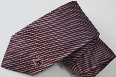 VERSACE RAYAS PÚRPURA SEDA CUELLO HOMBRE Corbata W:2 3/4" POR L:60" Foto 1 de 4