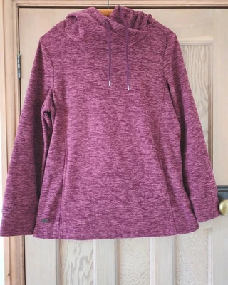 Women's Dark Pink Regatta Outdoors Hooded Sweatshirt w/Pockets UK 14 Preloved  - Image 1 of 4
