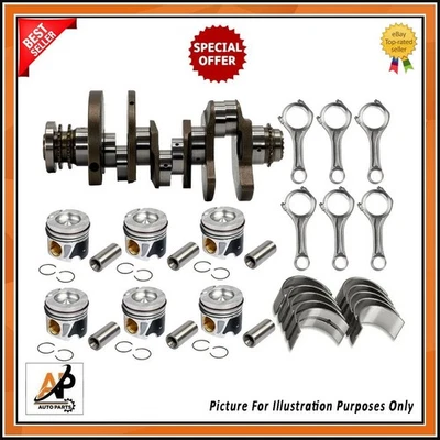 CRANKSHAFT WITH ENGINE REBUILD KIT FOR AUDI VW PORSCHE 3.0D TDI A7 Q5 Q7 Q8 CRTC - Image 1 of 4