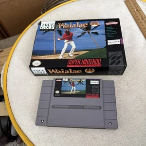 Super Nintendo Waialae True Golf Classics - Picture 1 of 10