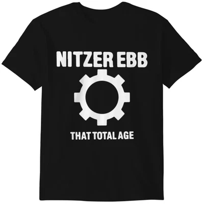 NEW Nitzer Ebb That Total Age Heavy Cotton Black S-5XL T Shirt EN764 - Image 1 of 4