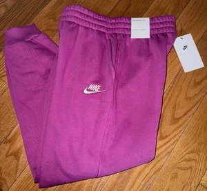 girls nike sportswear club fleece joggers Size Medium - Picture 1 of 4