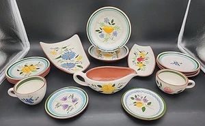 15-Stangl Pottery COUNTRY GARDEN Mix Lot, Bowls, Gravy, Cups, Plates, ETC - Picture 1 of 24