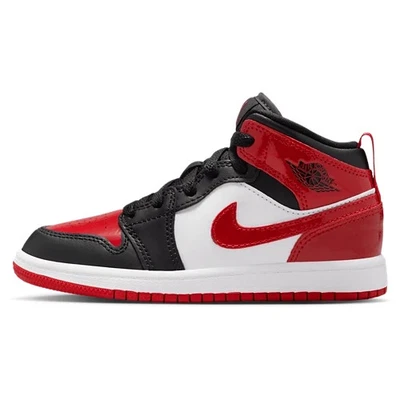 Jordan 1 Mid SE 专利红头 (PS) 全新! HV4444-006 尺寸 11C-3Y — 第 1/4 张图片