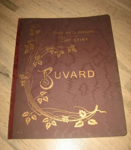 Ancien Range document Buvard Publicitaire Liqueur BATISTINE - Foto 1 di 6