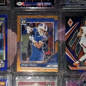 Khalil Shakir 54/79 - Orange Cracked Ice SP Numbered - Panini Optic - Bills - Picture 1 of 1