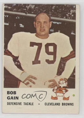 1961 Fleer Bob Gain #19 - Image 1 of 2