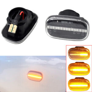 Side Marker Light Sequential LED For Toyota Camry Corolla Yaris RAV4 Prius Runx
